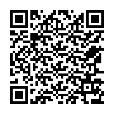 QR-code voor telefoonnummer +12567176553