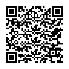 QR код за телефонен номер +12567178907