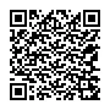 QR код за телефонен номер +12567251230