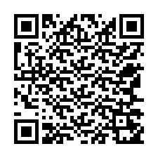 QR-koodi puhelinnumerolle +12567251234