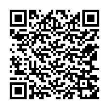 QR kód a telefonszámhoz +12567251236