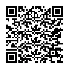 QR код за телефонен номер +12567278889