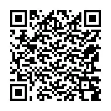Codice QR per il numero di telefono +12567288455