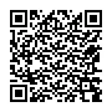 Código QR para número de telefone +12567288456