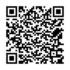 QR-Code für Telefonnummer +12567305257