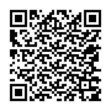 QR kód a telefonszámhoz +12567305268