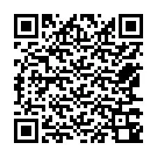 Código QR para número de teléfono +12567340097