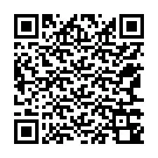 QR код за телефонен номер +12567340420