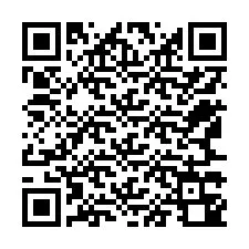 Código QR para número de telefone +12567340421