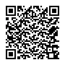 QR Code pour le numéro de téléphone +12567340877