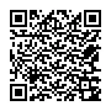 QR-koodi puhelinnumerolle +12567342427