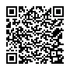 QR-код для номера телефона +12567343367