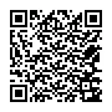 QR-Code für Telefonnummer +12567343727