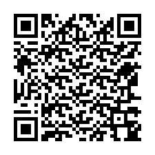 Código QR para número de teléfono +12567344052