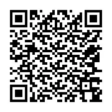 QR-Code für Telefonnummer +12567344939