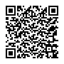 QR-Code für Telefonnummer +12567345404