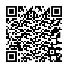 QR-koodi puhelinnumerolle +12567345405