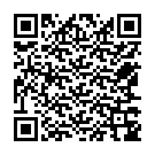 QR-код для номера телефона +12567346093