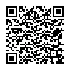 QR-код для номера телефона +12567346317