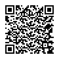 QR код за телефонен номер +12567346662