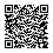 QR код за телефонен номер +12567346663