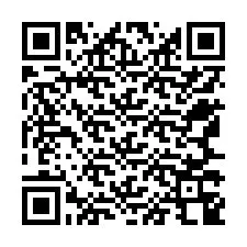 Kode QR untuk nomor Telepon +12567348320