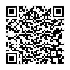 Código QR para número de telefone +12567348525