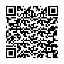 QR kód a telefonszámhoz +12567348904