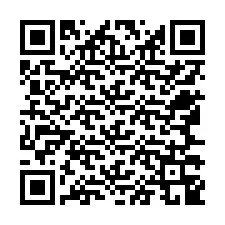 QR код за телефонен номер +12567349228