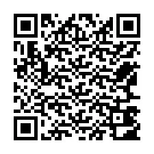 QR-koodi puhelinnumerolle +12567402027