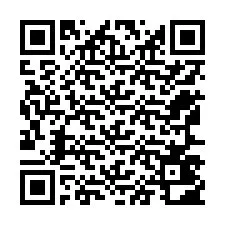 Kode QR untuk nomor Telepon +12567402715