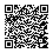 QR Code สำหรับหมายเลขโทรศัพท์ +12567402744