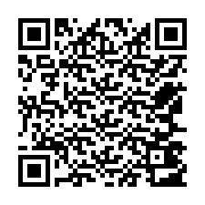 QR-koodi puhelinnumerolle +12567403337