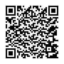 QR код за телефонен номер +12567403509