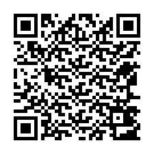 QR-koodi puhelinnumerolle +12567403612