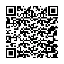 Codice QR per il numero di telefono +12567405305