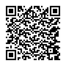 QR код за телефонен номер +12567409394