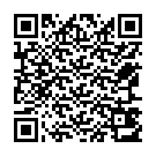 Codice QR per il numero di telefono +12567413403