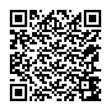 Codice QR per il numero di telefono +12567443951