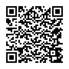 QR код за телефонен номер +12567443952