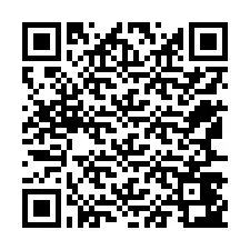 Codice QR per il numero di telefono +12567443961