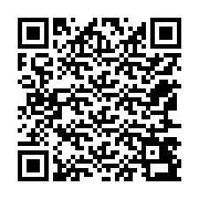 Codice QR per il numero di telefono +12567493485