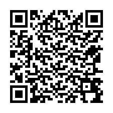 QR код за телефонен номер +12567494442