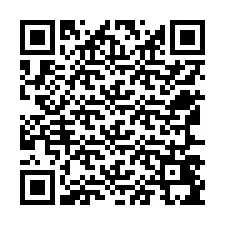 QR kód a telefonszámhoz +12567495214