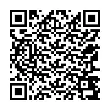 QR код за телефонен номер +12567497954