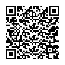 QR-koodi puhelinnumerolle +12567528418