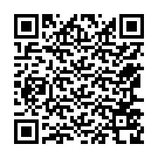 QR kód a telefonszámhoz +12567528756