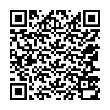 QR код за телефонен номер +12567530978