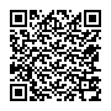 QR-kood telefoninumbri jaoks +12567534096