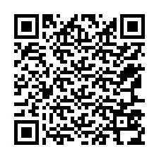 Kode QR untuk nomor Telepon +12567534101